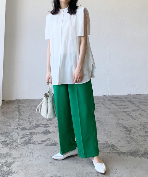 LIAN(リアン)の「カラートラウザーパンツ(その他パンツ・レディース・グリーン/ピンク/レッド/オレンジ・FREE)」の17枚目の写真