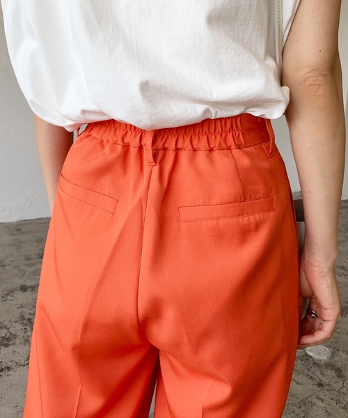 LIAN(リアン)の「カラートラウザーパンツ(その他パンツ・レディース・グリーン/ピンク/レッド/オレンジ・FREE)」の21枚目の写真