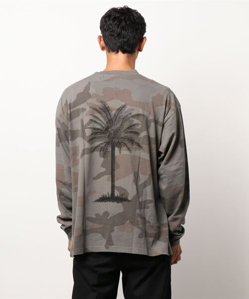 STAMPD（スタンプド）の「【STAMPD】CAMO PALM RELAXED LS TEE（Tシャツ/カットソー・メンズ・グリーン系その他/グリーン系その他2・M/L）」の4枚目の写真