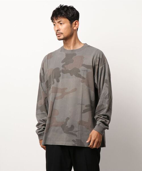 STAMPD（スタンプド）の「【STAMPD】CAMO PALM RELAXED LS TEE（Tシャツ/カットソー・メンズ・グリーン系その他/グリーン系その他2・M/L）」の8枚目の写真