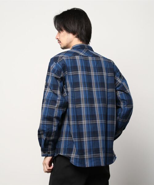 Back Channel（バックチャンネル）の「CHECK WORK SHIRT（シャツ/ブラウス・メンズ・レッド/ホワイト/ブルー・MEDIUM/X-LARGE/LARGE）」の17枚目の写真