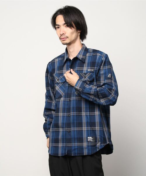 Back Channel（バックチャンネル）の「CHECK WORK SHIRT（シャツ/ブラウス・メンズ・レッド/ホワイト/ブルー・MEDIUM/X-LARGE/LARGE）」の15枚目の写真