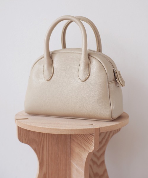 Port(ポート)の「<WEB限定> antique andico ミニボストン バッグ #(ボストンバッグ・レディース・ブラック/ブラウン/グレイッシュベージュ/アイボリー・FREE)」の4枚目の写真