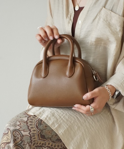 Port(ポート)の「<WEB限定> antique andico ミニボストン バッグ #(ボストンバッグ・レディース・ブラック/ブラウン/グレイッシュベージュ/アイボリー・FREE)」の7枚目の写真