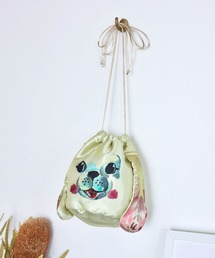 Nathalie Lete | Nathalie Lete/Drawstring bag cat&dog(ポーチ)