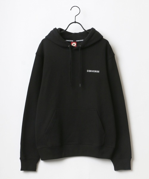 CONVERSE（コンバース）の「CONVERSE/コンバース ロゴ サガラ ワンポイント刺繍 スウェット レディース メンズ トレーナー パーカー（パーカー・メンズ・ホワイト/ブラック/グレー/ダークパープル/ブルーグリーン/ダークベージュ/ブルー系その他/ブラック系その他/ベージュ系その他/レッド系その他/ホワイト系その他/グレー系その他/ブルー系その他2/ピンク/ダークグリーン/サックスブルー/ベージュ系その他2/グリーン系その他/オートミール・LL/M/L）」の21枚目の写真