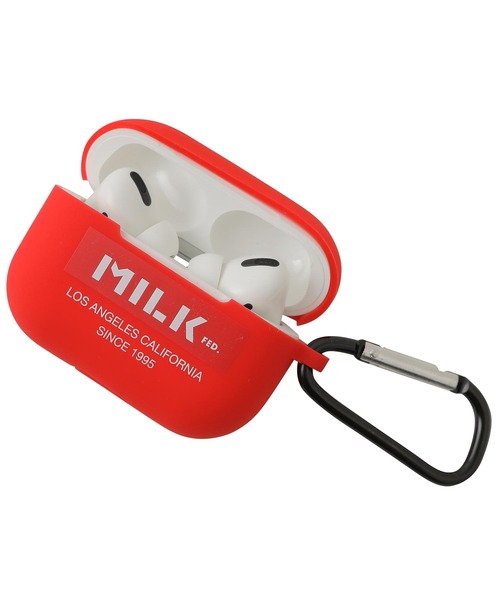 MILKFED.(ミルクフェド)の「AIRPODS PRO CASE(スマホグッズ・レディース・ホワイト/レッド/ライトパープル/ライトピンク/ブラック・ONE SIZE)」の14枚目の写真