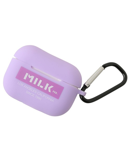 MILKFED.(ミルクフェド)の「AIRPODS PRO CASE(スマホグッズ・レディース・ホワイト/レッド/ライトパープル/ライトピンク/ブラック・ONE SIZE)」の8枚目の写真