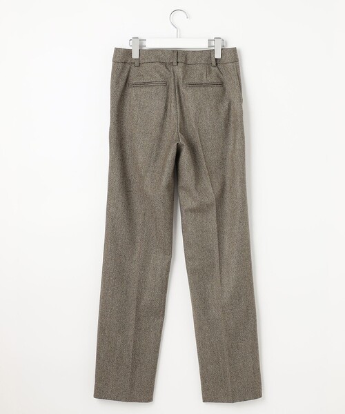 J.PRESS Ladies（J.プレス レディス）の「【セットアップ対応】ウールストレッチツイード ストレート パンツ（その他パンツ・レディース・ダークブラウン系/グレー系・XS/XXS/S）」の14枚目の写真