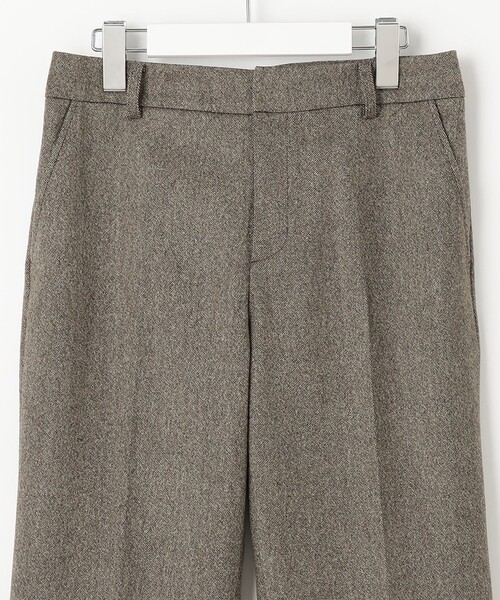 J.PRESS Ladies（J.プレス レディス）の「【セットアップ対応】ウールストレッチツイード ストレート パンツ（その他パンツ・レディース・ダークブラウン系/グレー系・XS/XXS/S）」の10枚目の写真