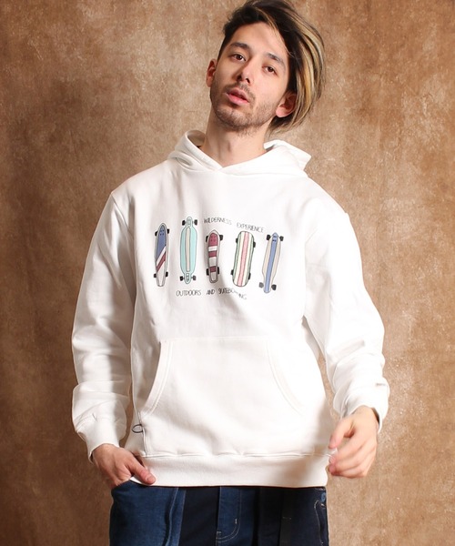 【WILDERNESS EXPERIENCE】SKATEBOARD PULLOVER PARKER / スケートボード プルオーバーパーカー