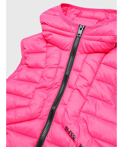 DIESEL（ディーゼル）の「DIESEL KID ジュニア 中綿ベスト フード（ダウンベスト・キッズ・ブラック/オレンジ/グリーン/パープル/ピンク/カーキ・10Y/14Y/6Y/12Y/4Y/8Y）」の19枚目の写真