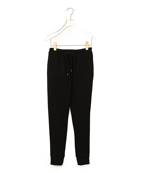 CAROLINA GLASER（カロリナ グレイサー）の「【MEG着用】CAROLINA GLASER / ポケットポイントパンツ（その他パンツ・レディース・ブラック/グレー・ONE SIZE）」の15枚目の写真