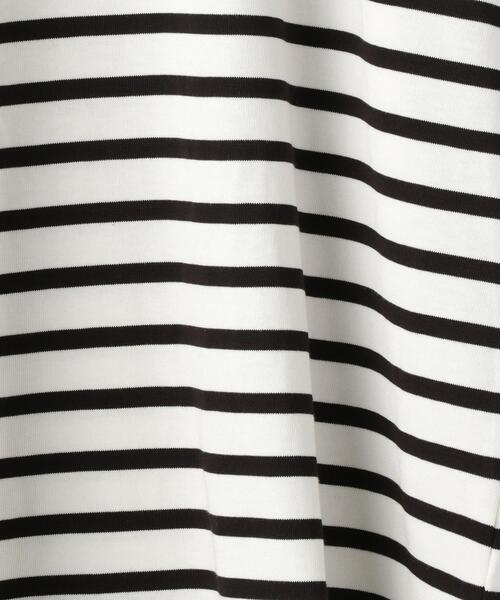 green label relaxing（グリーンレーベルリラクシング）の「OLT＜green label relaxing＞GIZA ボーダー モックネック 長袖 カットソー（Tシャツ/カットソー・メンズ・ホワイト・S/M/L/XL）」の18枚目の写真