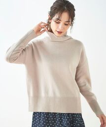 le.coeur blanc | ウールカシミヤハイネックニット(ニット/セーター)