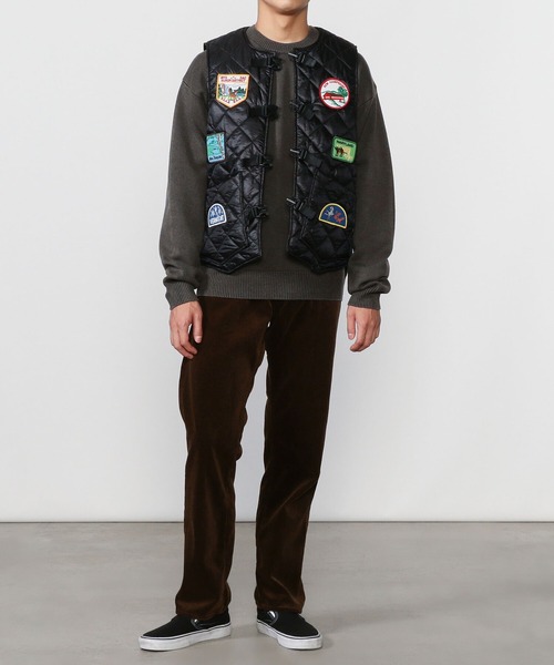 MONITALY(モニタリー)の「【MONITALY】〈別注〉 キルティングベスト MEN(ベスト・メンズ・ブラック・40)」の5枚目の写真