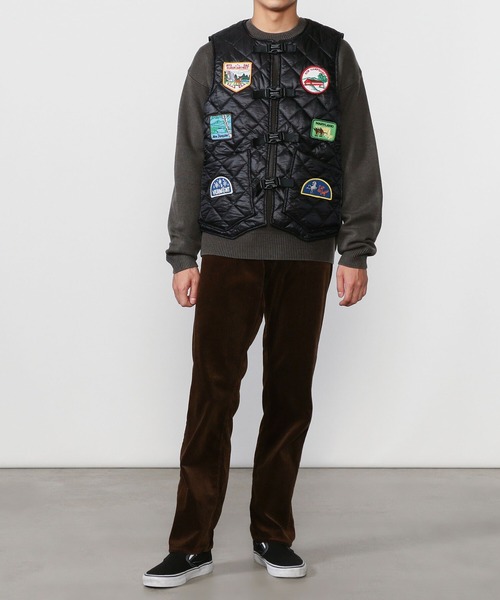 MONITALY(モニタリー)の「【MONITALY】〈別注〉 キルティングベスト MEN(ベスト・メンズ・ブラック・40)」の6枚目の写真