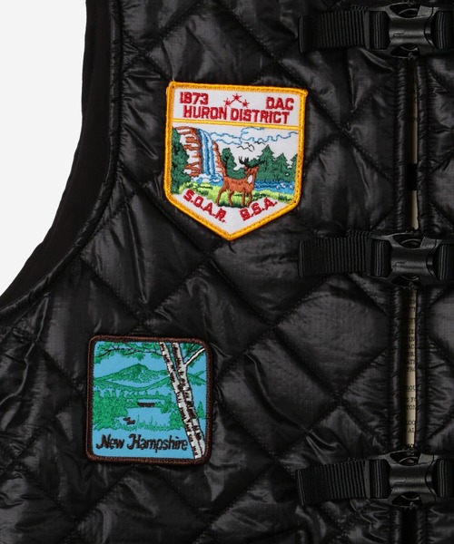 MONITALY(モニタリー)の「【MONITALY】〈別注〉 キルティングベスト MEN(ベスト・メンズ・ブラック・40)」の13枚目の写真