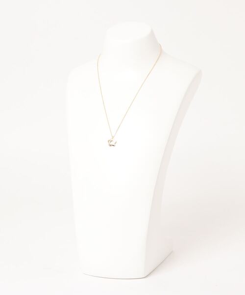 Me%（ミィパーセント）の「ミニフラワーネックレス（ネックレス・レディース・シルバー/ゴールド・FREE）」の3枚目の写真