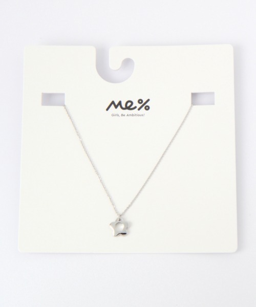 Me%（ミィパーセント）の「ミニフラワーネックレス（ネックレス・レディース・シルバー/ゴールド・FREE）」の11枚目の写真