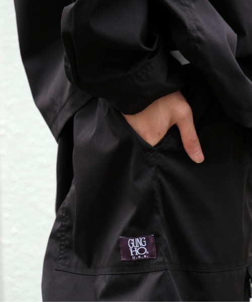 MANASTASH（マナスタッシュ）の「GUNG HO × MANASTASH/ガンホー×マナスタッシュ　  MS WEBBING BAKER PANTS　マナスタッシュウェビングベーカーパンツ（その他パンツ・メンズ・ブラック/オリーブ・MEDIUM/LARGE）」の6枚目の写真