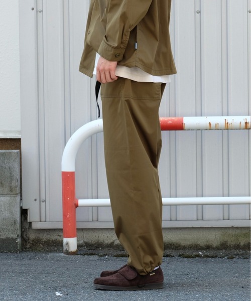 MANASTASH（マナスタッシュ）の「GUNG HO × MANASTASH/ガンホー×マナスタッシュ　  MS WEBBING BAKER PANTS　マナスタッシュウェビングベーカーパンツ（その他パンツ・メンズ・ブラック/オリーブ・MEDIUM/LARGE）」の11枚目の写真