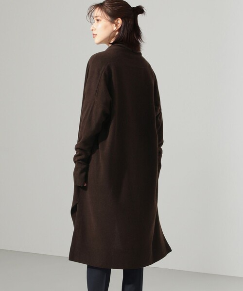 SHARE PARK（シェアパーク）の「AQUA ロングカーディガン（カーディガン/ボレロ・レディース・グレー系/ブラウン系・1）」の5枚目の写真