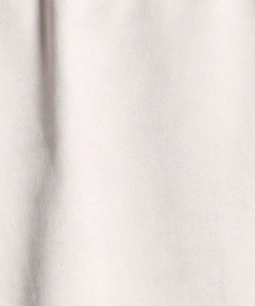 HIDEAWAYS NICOLE（ハイダウェイニコル）の「ポンチスウェードオフタートルプルオーバー（Tシャツ/カットソー・メンズ・オフホワイト/ブラック/シルバーグレー/グレイッシュベージュ/オレンジ・MEDIUM/LARGE/X-LARGE）」の8枚目の写真