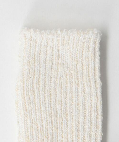 Charcoal TOKYO（チャコールトーキョー）の「＜Charcoal TOKYO(チャコール トウキョウ)＞ CTNSLB MIXSOCKS/ソックス（ソックス/靴下・メンズ・オフホワイト・FREE）」の2枚目の写真