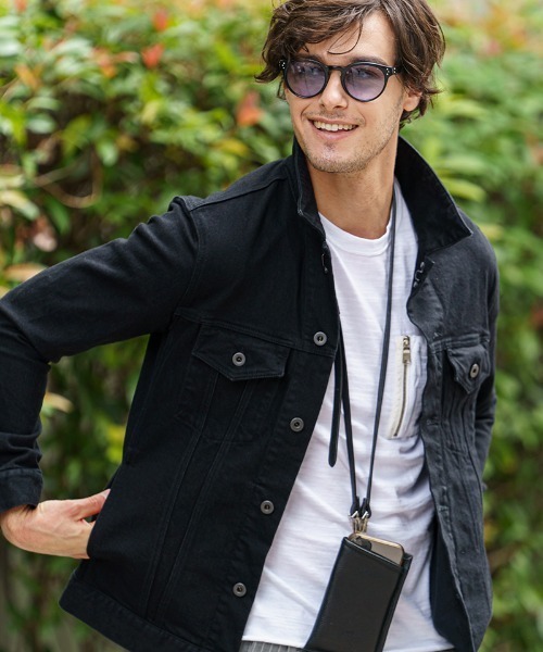 wjk（ダヴルジェイケイ）の「mj8271-trucker jacket(OW) デニム