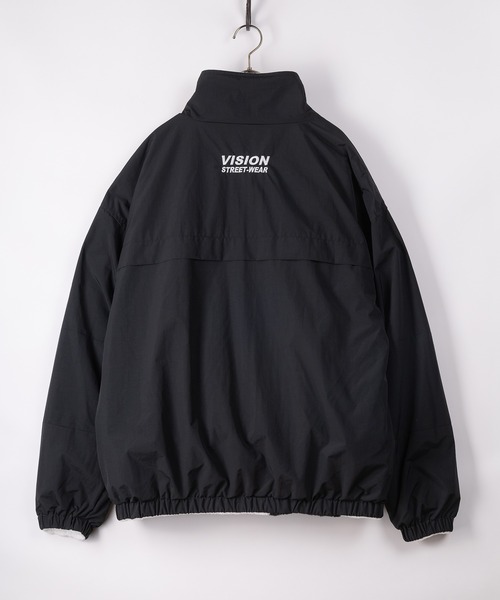 VISION STREET WEAR（ヴィジョンストリートウェア）の「【VISION STREET WEAR/ヴィジョンストリートウェア】切替ファーブルゾン/リバーシブル（ブルゾン・メンズ・ホワイト/ブラック/ブラック系その他・M/L/XL）」の13枚目の写真
