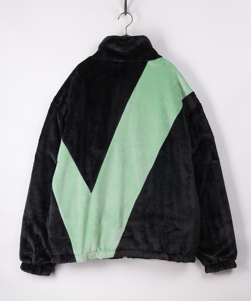 VISION STREET WEAR（ヴィジョンストリートウェア）の「【VISION STREET WEAR/ヴィジョンストリートウェア】切替ファーブルゾン/リバーシブル（ブルゾン・メンズ・ホワイト/ブラック/ブラック系その他・M/L/XL）」の16枚目の写真