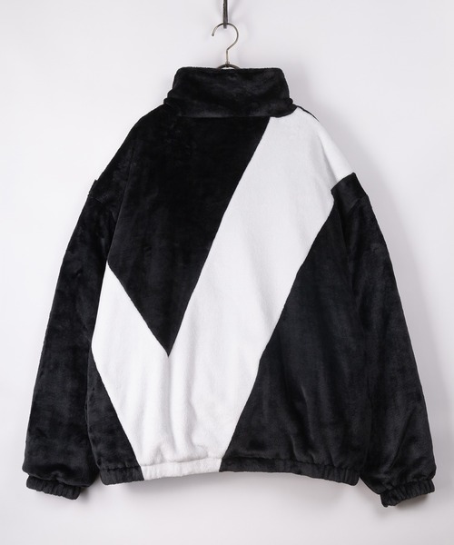 VISION STREET WEAR（ヴィジョンストリートウェア）の「【VISION STREET WEAR/ヴィジョンストリートウェア】切替ファーブルゾン/リバーシブル（ブルゾン・メンズ・ホワイト/ブラック/ブラック系その他・M/L/XL）」の19枚目の写真
