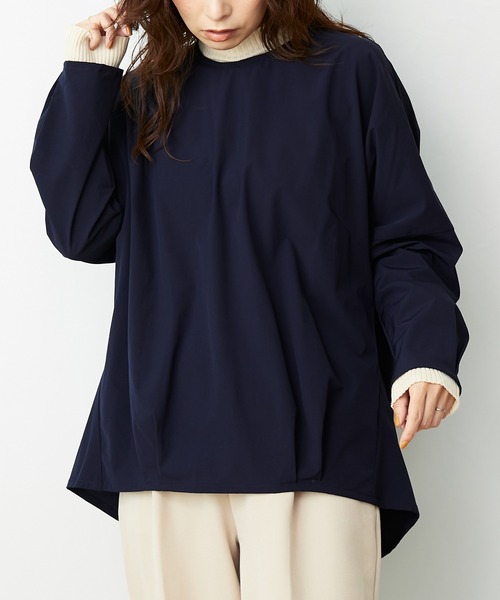 AZUL ENCANTO(アズールエンカント)の「ストレッチバルーントップス(Tシャツ/カットソー・レディース・ブラック/ネイビー・FREE)」の6枚目の写真