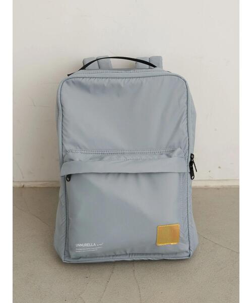 earth music&ecology(アースミュージックアンドエコロジー)の「【ダントツ撥水】wpc×anello×earthスクエアリュック*(トートバッグ・レディース・グレー/ブラック・FREE)」の3枚目の写真