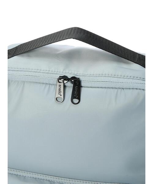 earth music&ecology(アースミュージックアンドエコロジー)の「【ダントツ撥水】wpc×anello×earthスクエアリュック*(トートバッグ・レディース・グレー/ブラック・FREE)」の9枚目の写真