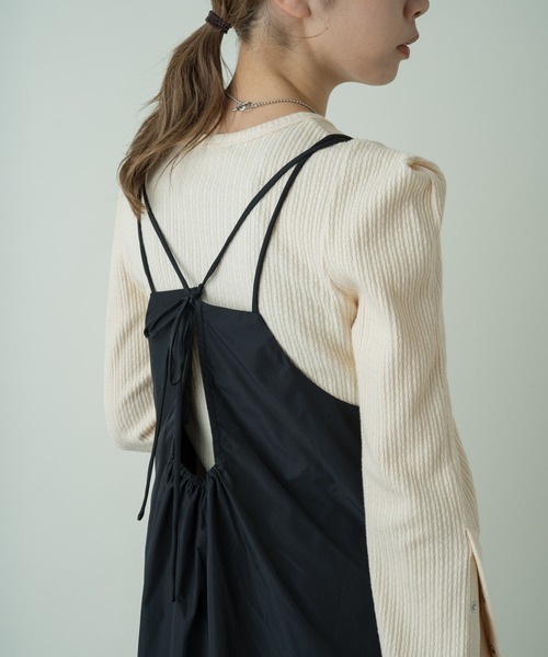 カタログ掲載アイテム ボリュームティアードキャミドレス ワンピース カタログ掲載アイテム Kastane カスタネ のワンピース Kastane カスタネ のファッション 激安アウトレット通販