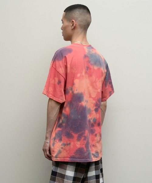 bal(バル)の「【2022春夏】LOGO TIE DYE TEE(Tシャツ/カットソー・メンズ・レッド/ブルー/ブラウン・X-LARGE/MEDIUM/LARGE)」の8枚目の写真