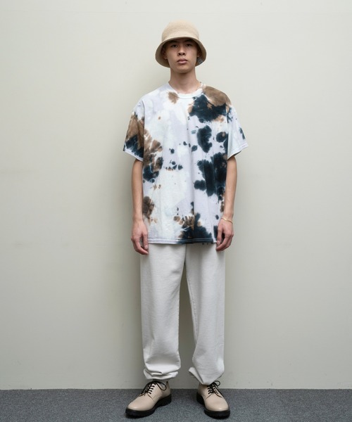 Tシャツ・カットソー IONSEOUL Meti Tie Dye Embroidered Sweatshirt ONI