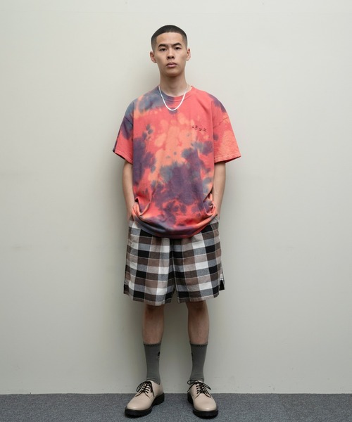 bal(バル)の「【2022春夏】LOGO TIE DYE TEE(Tシャツ/カットソー・メンズ・レッド/ブルー/ブラウン・X-LARGE/MEDIUM/LARGE)」の10枚目の写真