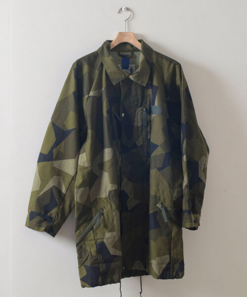 GLOSTER(グロスター)の「【BLAW×GLOSTER】リメイク フィールドコート カモ/ブラック(その他アウター・メンズ・ブラック/グリーン系その他・MEDIUM)」の1枚目の写真