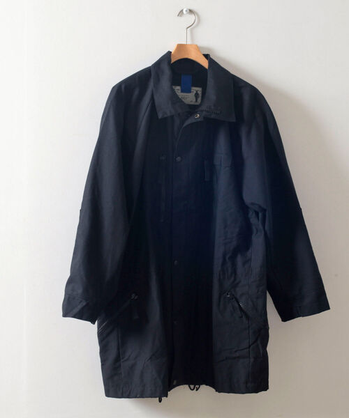 GLOSTER(グロスター)の「【BLAW×GLOSTER】リメイク フィールドコート カモ/ブラック(その他アウター・メンズ・ブラック/グリーン系その他・MEDIUM)」の2枚目の写真