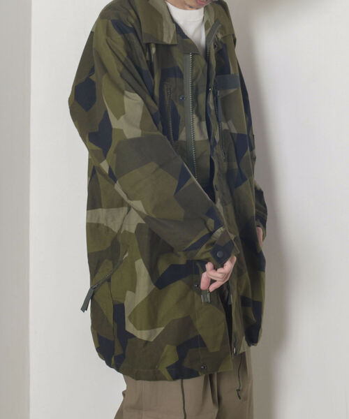 GLOSTER(グロスター)の「【BLAW×GLOSTER】リメイク フィールドコート カモ/ブラック(その他アウター・メンズ・ブラック/グリーン系その他・MEDIUM)」の9枚目の写真