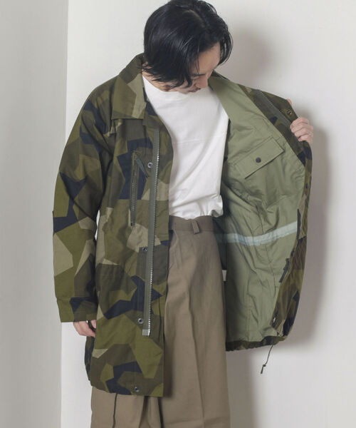 GLOSTER(グロスター)の「【BLAW×GLOSTER】リメイク フィールドコート カモ/ブラック(その他アウター・メンズ・ブラック/グリーン系その他・MEDIUM)」の19枚目の写真