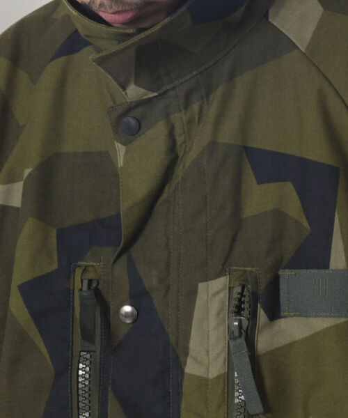 GLOSTER(グロスター)の「【BLAW×GLOSTER】リメイク フィールドコート カモ/ブラック(その他アウター・メンズ・ブラック/グリーン系その他・MEDIUM)」の15枚目の写真