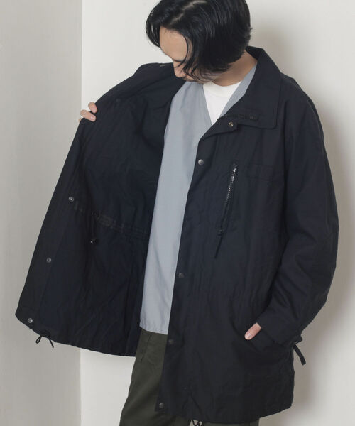 GLOSTER(グロスター)の「【BLAW×GLOSTER】リメイク フィールドコート カモ/ブラック(その他アウター・メンズ・ブラック/グリーン系その他・MEDIUM)」の12枚目の写真
