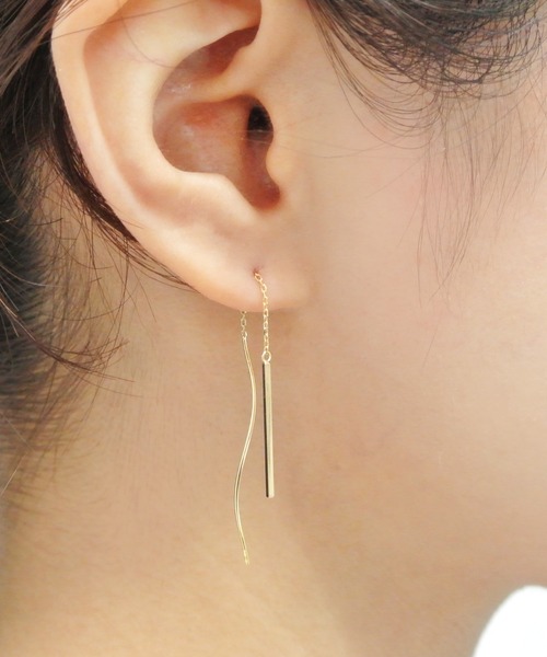 K10イエローゴールド ベーシック ピアス（ピアス（両耳用））｜VENDOME AOYAMA（ヴァンドーム青山）