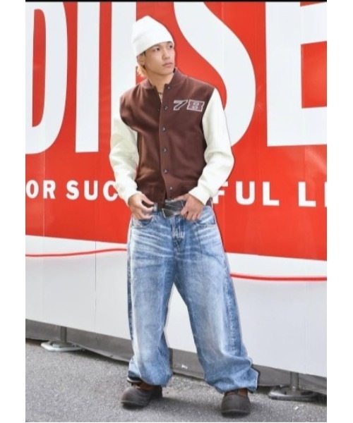 DIESEL ロゴ入りニットキャップ、ビーニー メンズ ニットキャップ ロゴ（ニットキャップ/ビーニー）｜DIESEL