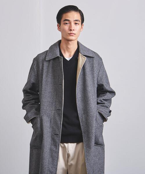 UNITED ARROWS(ユナイテッドアローズ)の「<UNITED ARROWS> ウール カシミヤ セーブル Vネックニット(ニット/セーター・メンズ・ブラック/ナチュラル・S/M/L/XL)」の16枚目の写真
