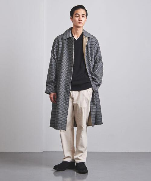 UNITED ARROWS(ユナイテッドアローズ)の「<UNITED ARROWS> ウール カシミヤ セーブル Vネックニット(ニット/セーター・メンズ・ブラック/ナチュラル・S/M/L/XL)」の17枚目の写真